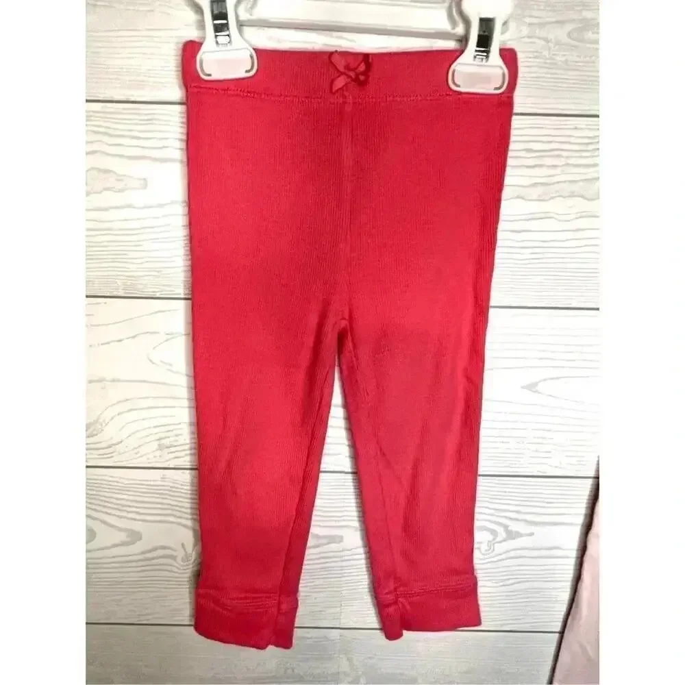Carter’s baby girl leggings lot of 3 Size 18 months